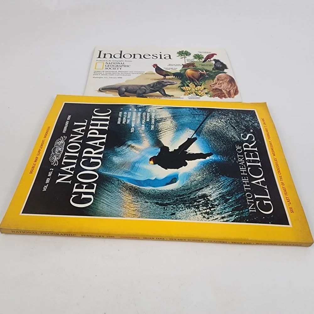 National Geographic Magazine February 1996 No Insert